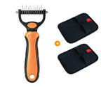 🐾🐾 Doppelpack-Spardeal: 2 kaufen, 1 gratis! 🧼🐱 Professionelles Fellpflege-Enthaarungstool für Hunde & Katzen – entfernt sanft lose Haare, schonend zur Haut, leicht zu reinigen.