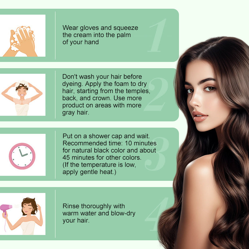 🌿🌱 Grau abdecken & Haar stärken – Mit chinesischen Kräutern & 3-fach-Wirkung! 🌱🌿