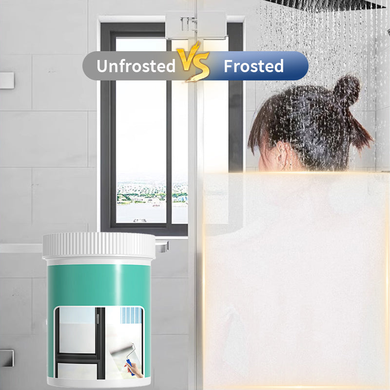 ❄️🎨 Transparente Frostglasfarbe auf Wasserbasis – bis zu 50 % sparen！ Umbringen Sie Privatsphäre & Stil，einfach abwischbar und umweltfreundlich. ✨