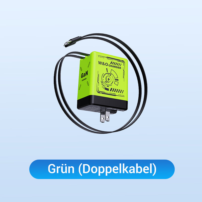 🏆59 % Rabatt✨Das neueste Modell von 2025 ⚡USB-C Schnellladestation mit einziehbarem Kabel – Universell einsetzbar