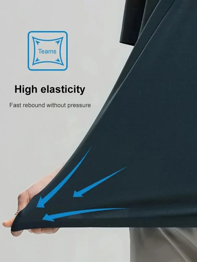 Ice Silk Schnell trocknendes Business-Hemd für Herren