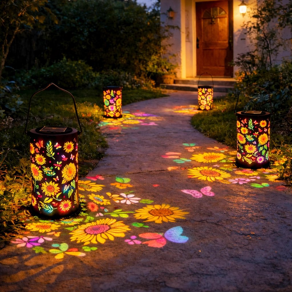 🌞💡Hängende Solar-Schattenlaterne✨🔆Durchbrochenes Design – 50 % Rabatt – Wetterfest & autonomes Laden – Für Terrasse & Garten – Zauberhafte Lichtmuster ohne Stromkosten
