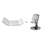 ⌨️📱 Ultradünne faltbare Mini-Bluetooth-Tastatur ✨⚡ – kabellos, leise, ideal für Tablet & Laptop, perfekt für Home-Office & Business-Reisen, klappbar & stylisch
