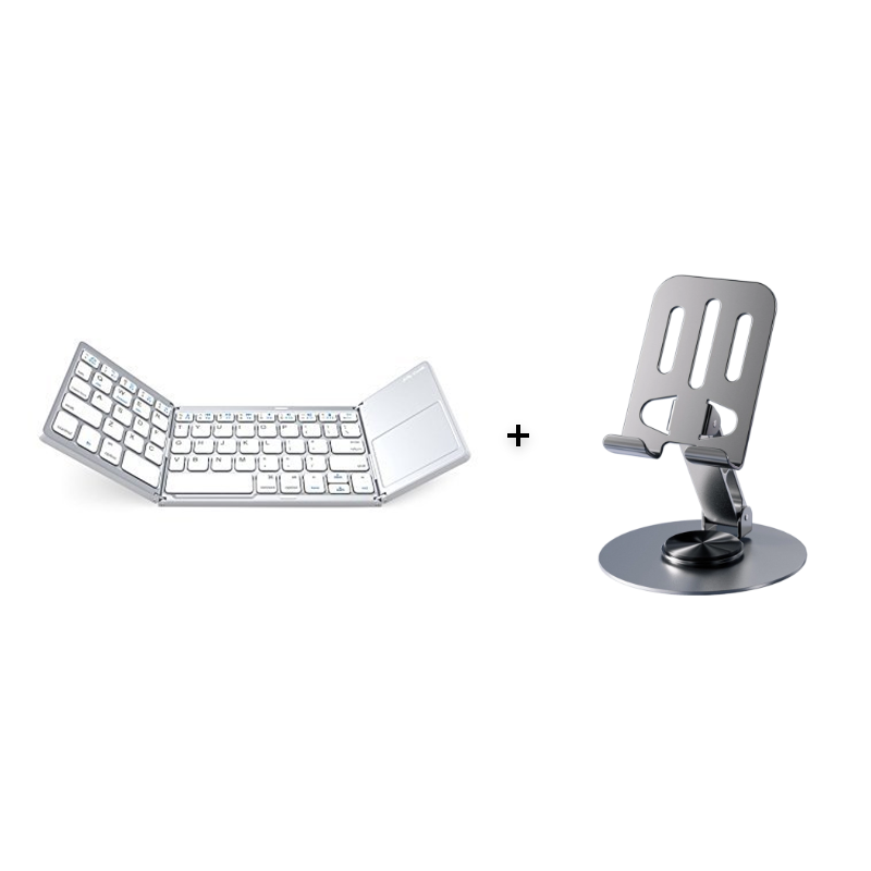 ⌨️📱 Ultradünne faltbare Mini-Bluetooth-Tastatur ✨⚡ – kabellos, leise, ideal für Tablet & Laptop, perfekt für Home-Office & Business-Reisen, klappbar & stylisch