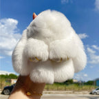🏆🐰 Handgefertigte Pompon-Hasen-Anhänger – jedes Stück ein Unikat, kuschelig weich & detailverliebt 🎀🎁 Perfekt als persönliches Geschenk oder frühlingshafte Deko