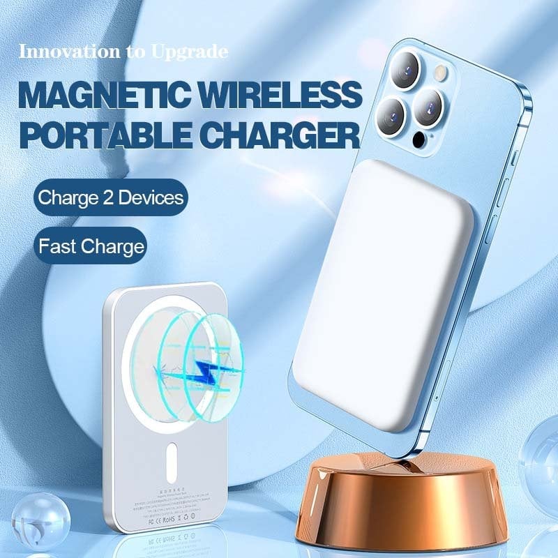 🔋⚡️ Letzter Tag: 50% auf magnetische Powerbank + Kauf von 2 spart weitere 10%! ✨💥 5000mAh & 20W Schnellladung – Deine kabellose Energie für Reise und Büro.