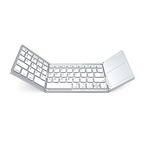⌨️📱 Ultradünne faltbare Mini-Bluetooth-Tastatur ✨⚡ – kabellos, leise, ideal für Tablet & Laptop, perfekt für Home-Office & Business-Reisen, klappbar & stylisch