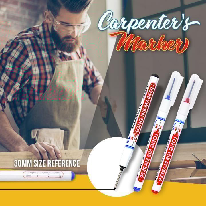 ✨🖋️ Precision Woodworking Pen with Extra-Long Tip ✨🔥 – Master Fine Details & Long-Lasting Use. Engineered for Accuracy, Built Sustainably. Your Go-To for Professional & Hobby Projects!