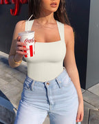 Frauen gerippt ärmellose Körperform ung Bauchs traffung und Hüft straffung Overall