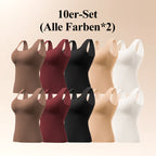 🌸🌸2025 neuestes Modell - 50% Rabatt❤️‍🔥❤️‍🔥Damen Thermo Tanktops mit integriertem BH