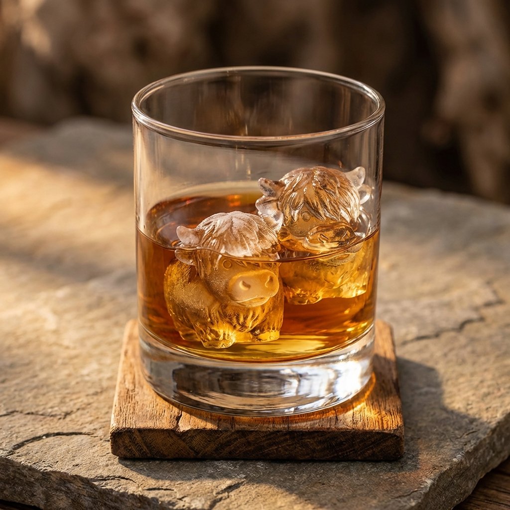 🐰🐮 3D Highland-Cow Eiswürfelform 🧊🎁 Kreative Silikonform für charaktervolle Drinks, Partys & besondere Geschenke – 50% Oster-Special sichern!