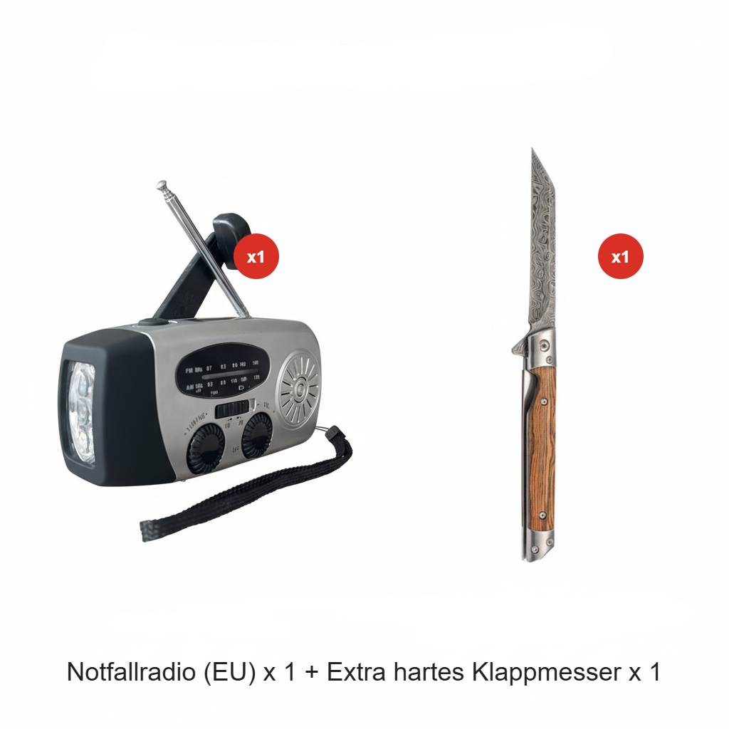📻⚡【60% Rabatt】Solar-Kurbel Notfallradio – Mit Powerbank, Wetteralarm, USB & 7 Tage Akku. Wasserdicht & robust für Outdoor/Krise. 🌞🔋 Jetzt unschlagbares Angebot sichern!