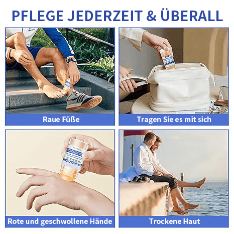 🧴👣 24h feuchtigkeitsspendende Fußcreme mit Urea 🧦✨ – Ideal für trockene, rissige Füße, intensive Pflege und Geschmeidigkeit, 49 % Rabatt nur heute!