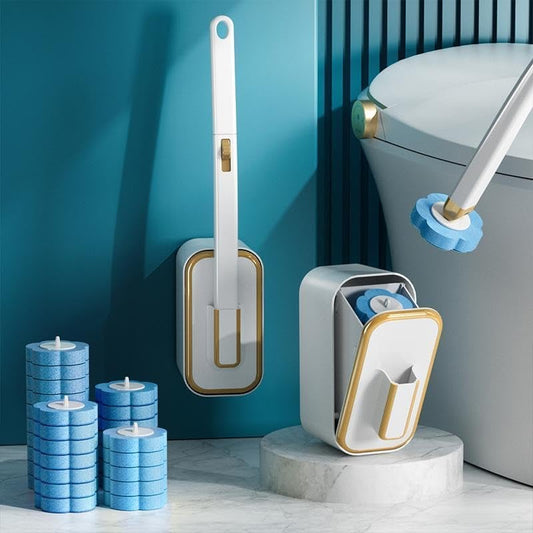 🧼✨ Hygienische Bad-Revolution: Unser platzsparendes Wand-Toilettenbürstenset 🚀🧽 macht Reinigung zum stilvollen Erlebnis!
