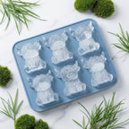 🐰🐮 3D Highland-Cow Eiswürfelform 🧊🎁 Kreative Silikonform für charaktervolle Drinks, Partys & besondere Geschenke – 50% Oster-Special sichern!