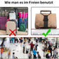 ✈️🧳 Stabile & verstellbare Gepäckgurte 🔒🛡️ Endlich beide Hände frei am Flughafen – praktisch & langlebig!