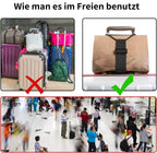 ✈️🧳 Stabile & verstellbare Gepäckgurte 🔒🛡️ Endlich beide Hände frei am Flughafen – praktisch & langlebig!