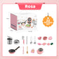 [Bestes Geschenk für Kinder] Mini-Küchen-Kochspielzeug für Kinder – 22-teiliges Set