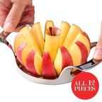 🍉🥝Der Praktische🔪🍎Obstschneider aus Edelstahl – Schnell, Gleichmäßig, Einfach