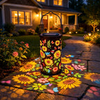🌞💡Hängende Solar-Schattenlaterne✨🔆Durchbrochenes Design – 50 % Rabatt – Wetterfest & autonomes Laden – Für Terrasse & Garten – Zauberhafte Lichtmuster ohne Stromkosten