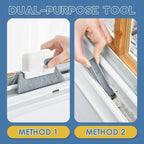 ✅🏠 2-in-1 Fensterbank Nut Bürste – Flexible Reinigung für Deadend & Schmalste Spalten 🧹✨ Effektiv, langlebig, passgenau – saubere Fugen ohne Rückstände