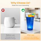 🥤✨ Wasseraktivierter LED-Leuchtbecher mit Strohhalm – Farbwechsellicht für Partys, Bars & Events, langlebig, spülmaschinenfest, sofort leuchtend bei Flüssigkeitskontakt 🌟🎉