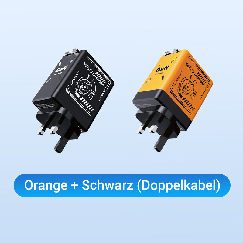 🏆59 % Rabatt✨Das neueste Modell von 2025 ⚡USB-C Schnellladestation mit einziehbarem Kabel – Universell einsetzbar