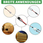🔩🔧 Doppelgewinde-Drückerkupplung mit Verschlussschnalle – ⚙️🔒 Robuste & blitzschnelle Montage für sicheren Halt in Werkstatt und Industrie