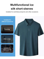 Ice Silk Schnell trocknendes Business-Hemd für Herren