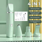 🔥🐾 4-in-1 Haustier-Haarschneider ✂️🧼 – leise, kabellos, sicher für Pfoten & Fell, Überhitzungsschutz, Barthaartrimmen, Krallenpflege – jetzt sparen!