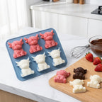 🐰🐮 3D Highland-Cow Eiswürfelform 🧊🎁 Kreative Silikonform für charaktervolle Drinks, Partys & besondere Geschenke – 50% Oster-Special sichern!