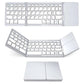 ⌨️📱 Ultradünne faltbare Mini-Bluetooth-Tastatur ✨⚡ – kabellos, leise, ideal für Tablet & Laptop, perfekt für Home-Office & Business-Reisen, klappbar & stylisch