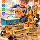 🧲 50% RABATT 🚗 Magnetischer Auto-Bausatz, verwandelbares Konstruktionsspielzeug