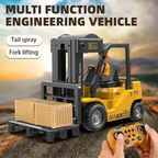 🔥 Beschränkte Zeit 40% Rabatt 🔥 RC Gabelstapler mit Lichten, Musik, Spray ⏰ Kostenloser Versand