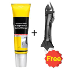🧱⚙️【Zeitlich begrenzte Aktion】Professionelle weiße Dichtungsmasse – Wasserdicht & Schimmelresistent 🛠️✨ Inkl. Abzieher für saubere Fugen! Dauerhaft & einfach.