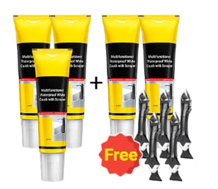 🧱⚙️【Zeitlich begrenzte Aktion】Professionelle weiße Dichtungsmasse – Wasserdicht & Schimmelresistent 🛠️✨ Inkl. Abzieher für saubere Fugen! Dauerhaft & einfach.