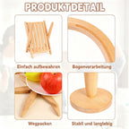 🧑‍🎄Heißer Weihnachtsverkauf - 61 % Rabatt🎄🎄Isolierte Untersetzer Massivholz-Weihnachtsbaum-Untersetzer