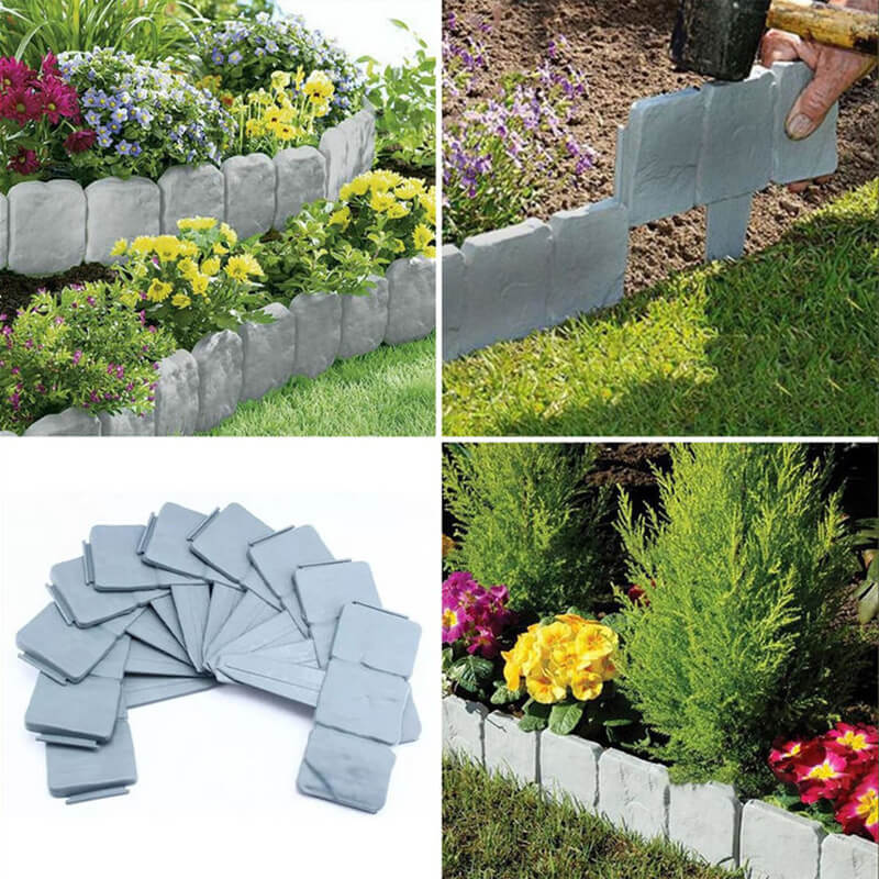 🌿🏡 Kunststein-Gartenzaun – 50% Rabatt! 🎯🔒 Wetterschutz, langlebig, einfache Montage. Perfekt für Sichtschutz, Grundstücksgrenze & moderne Gartengestaltung. Jetzt sparen!