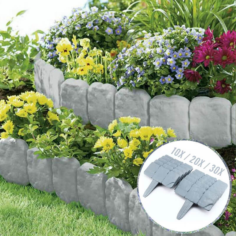 🌿🏡 Kunststein-Gartenzaun – 50% Rabatt! 🎯🔒 Wetterschutz, langlebig, einfache Montage. Perfekt für Sichtschutz, Grundstücksgrenze & moderne Gartengestaltung. Jetzt sparen!