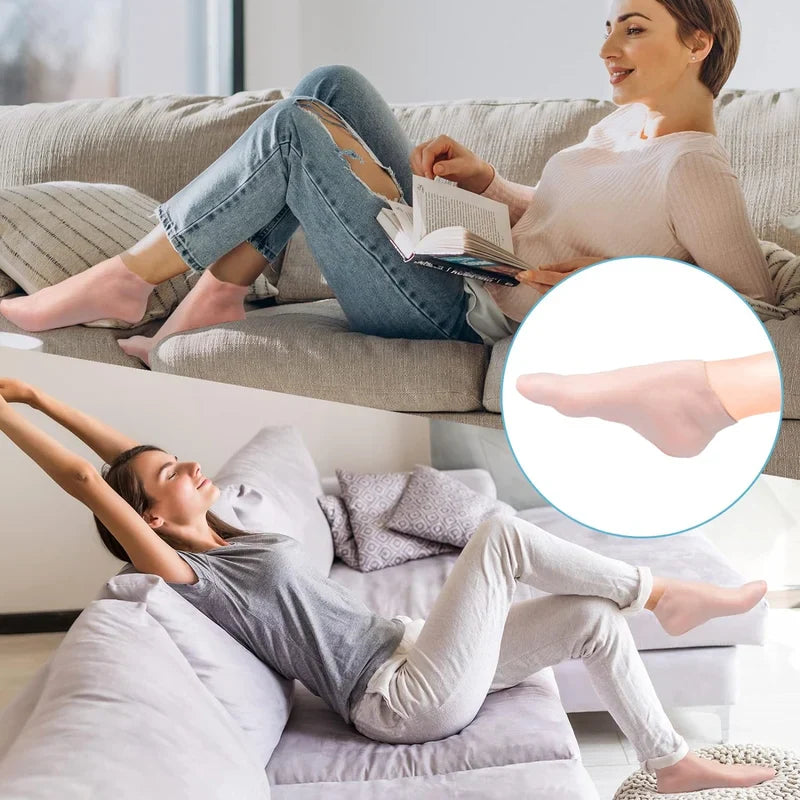 🌟 Perfekte Füßepflege: Feuchtigkeitsspendende Silikonsocken zum Verlieben!