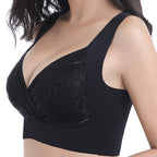 🔥Heißer Verkauf 49 % RABATT🔥Plus-Size-Komfort-BH aus Spitze mit kabelloser Stützfunktion