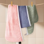 🧖‍♀️🧖‍♂️ Doppelt verstärkte Schnell-Trocken-Haartrockenhaube – Stark saugfähig 💧, praktischer Druckknopf, schnell trocknendes Haar nach dem Duschen 💨, umweltfreundliches Material & langlebiges Design