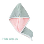 🧖‍♀️🧖‍♂️ Doppelt verstärkte Schnell-Trocken-Haartrockenhaube – Stark saugfähig 💧, praktischer Druckknopf, schnell trocknendes Haar nach dem Duschen 💨, umweltfreundliches Material & langlebiges Design