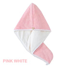 🧖‍♀️🧖‍♂️ Doppelt verstärkte Schnell-Trocken-Haartrockenhaube – Stark saugfähig 💧, praktischer Druckknopf, schnell trocknendes Haar nach dem Duschen 💨, umweltfreundliches Material & langlebiges Design