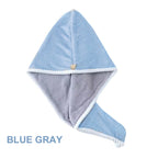 🧖‍♀️🧖‍♂️ Doppelt verstärkte Schnell-Trocken-Haartrockenhaube – Stark saugfähig 💧, praktischer Druckknopf, schnell trocknendes Haar nach dem Duschen 💨, umweltfreundliches Material & langlebiges Design