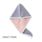 🧖‍♀️🧖‍♂️ Doppelt verstärkte Schnell-Trocken-Haartrockenhaube – Stark saugfähig 💧, praktischer Druckknopf, schnell trocknendes Haar nach dem Duschen 💨, umweltfreundliches Material & langlebiges Design