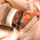 Für die Liebe - “Erinnere dich, wer der König ist, und richte deine Krone“ Unendlichkeits-Armband
