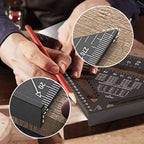 Holzbearbeitung Dreieck Lineal 7-12-Zoll