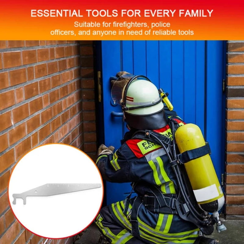 Multi-Purpose Pry Bar Tool for First Responders & Firefighters