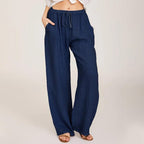 🔥👗LETZTER TAG – 49% OFF Bequeme Leinen-Baumwoll-Hosen für Damen, luftig & elegant ☀️🌿 Perfekt für Sommer, Homeoffice & Reisen – atmungsaktiv, weite Bein-Passform